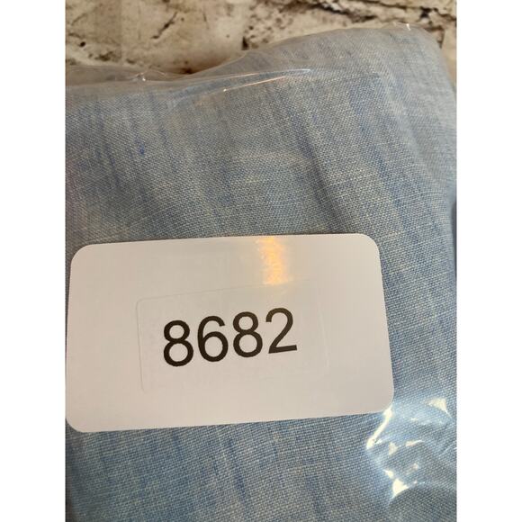 CTC Linens Top Womens XL Icy Blue Lagenlook Tunic Beachy Lightweight Boxy - Picture 10 of 13